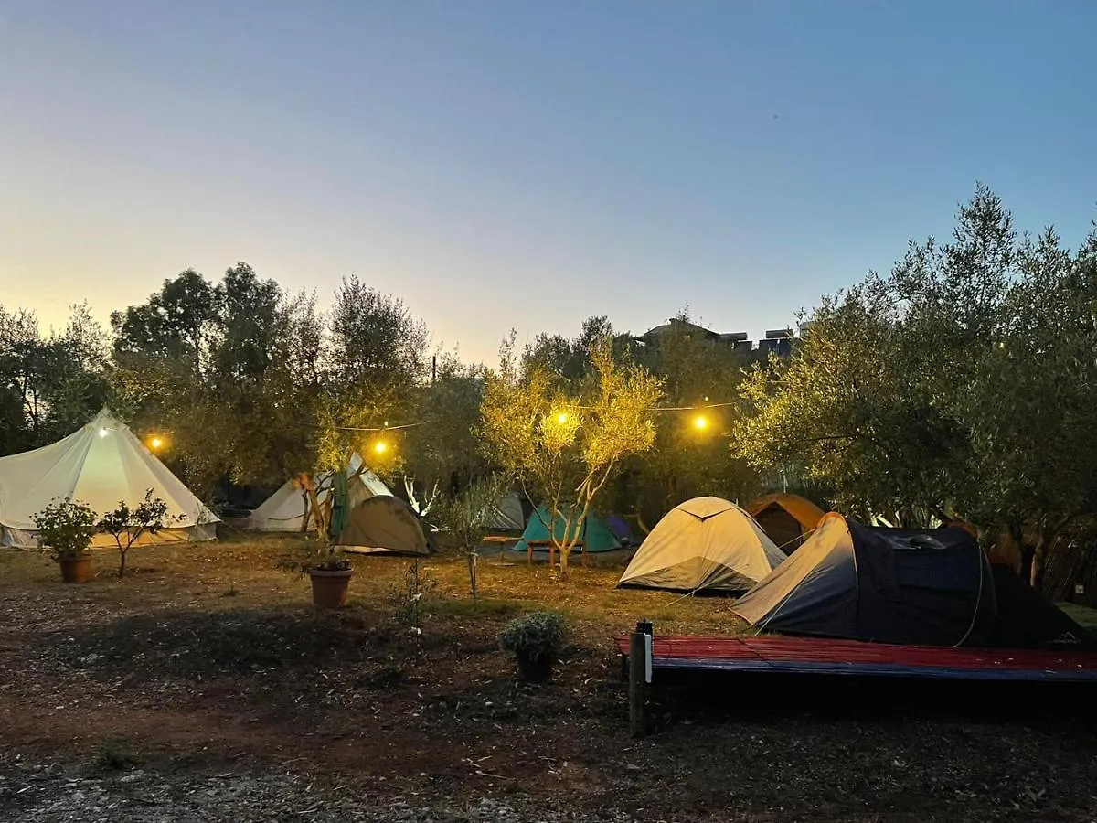 Luxury tent Garden Lake Camping Ksamil Albania