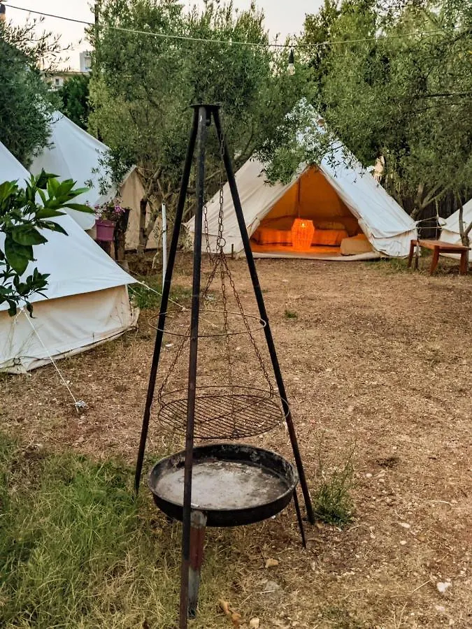 Garden Lake Camping Ksamil Luxury tent