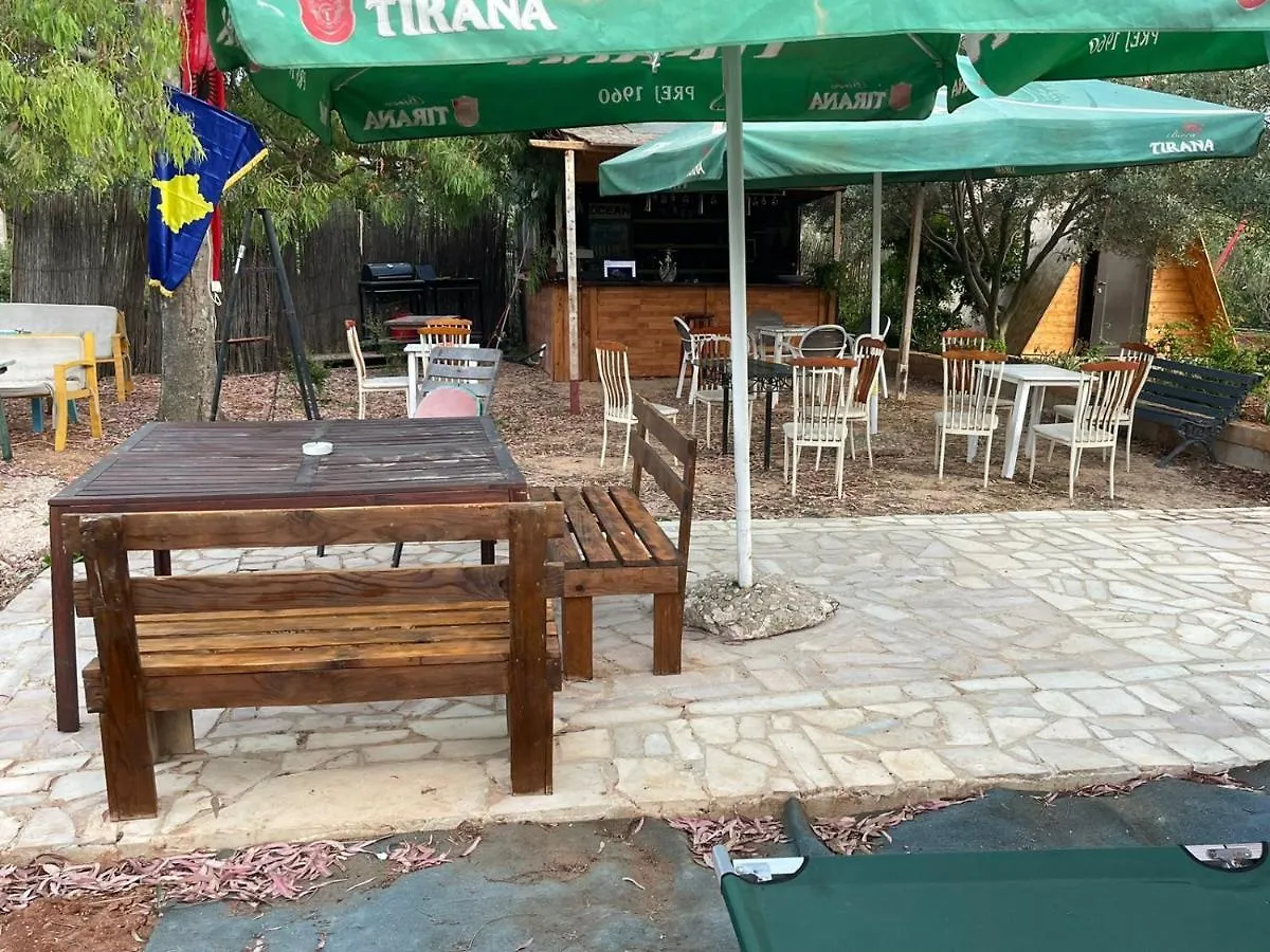 Luxury tent Garden Lake Camping Ksamil Albania